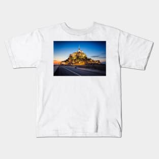 Mont Saint Michel Kids T-Shirt